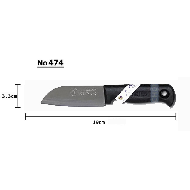 [Chính hãng có bảo đảm] Dao thái thịt làm bếp cán nhựa Kiwi Thái Lan
