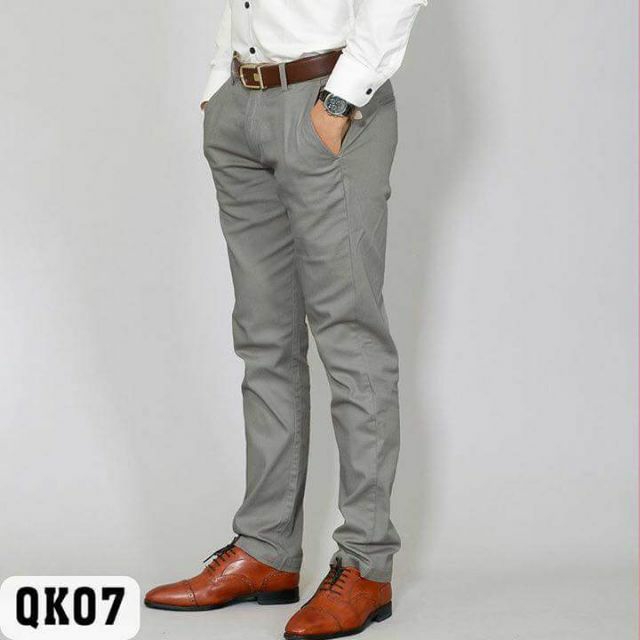 [HCM]Quần Kaki Nam Dài Công Sở Form Chuẩn