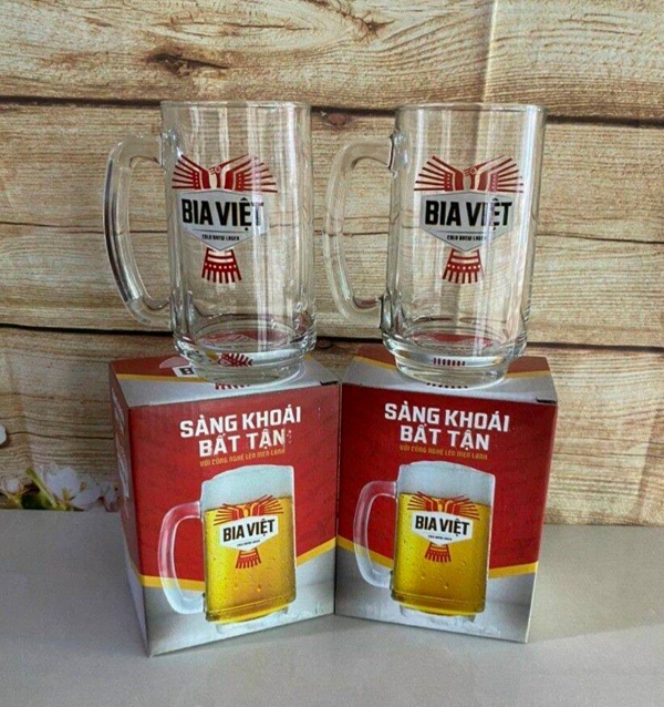ly uống bia 400ml Thái Lan - ly uống bia thái lan
