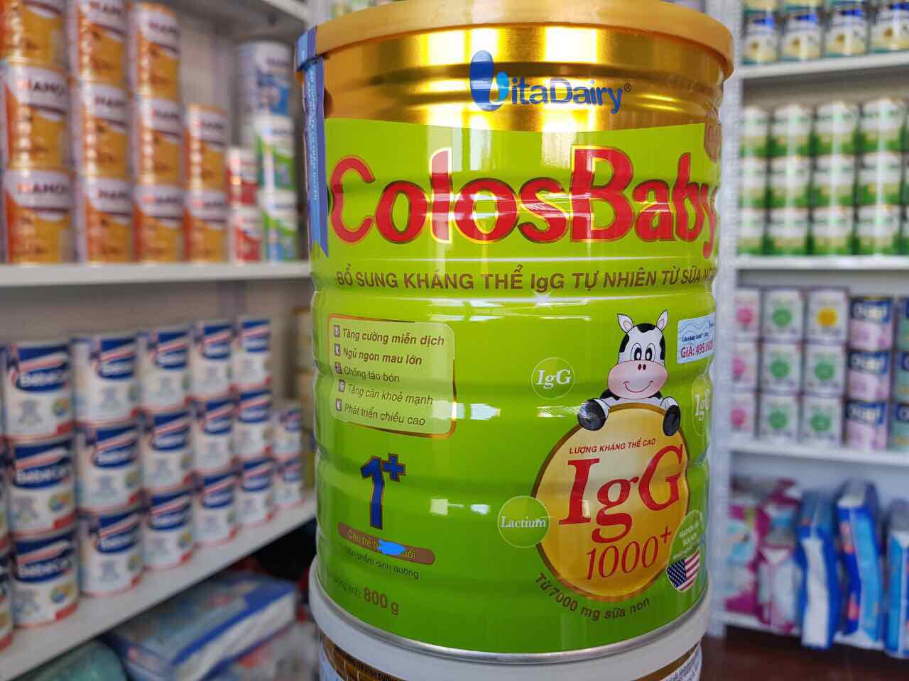 Sữa bột colosbaby gold số 1 lon 400g-M