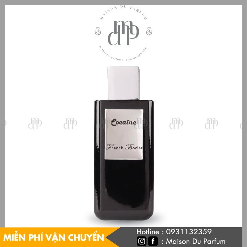 [Travel Size] Nước hoa nam Frank Boclet Cocaine - Chính hãng - Maison Du Parfum