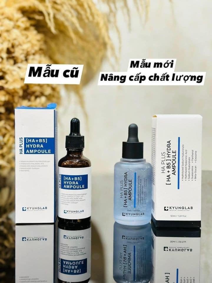 Serum Cấp Ẩm Căng Bóng Da KyungLab HA + B5 Hydra Ampoule - 50ml