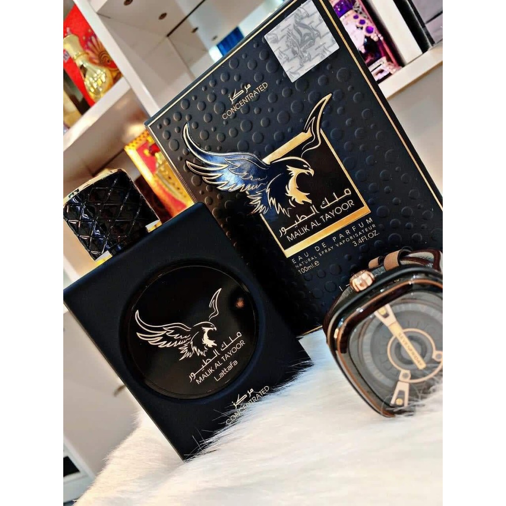 Nước hoa Dubai MALIK AL TAYOOR Đen 100ml
