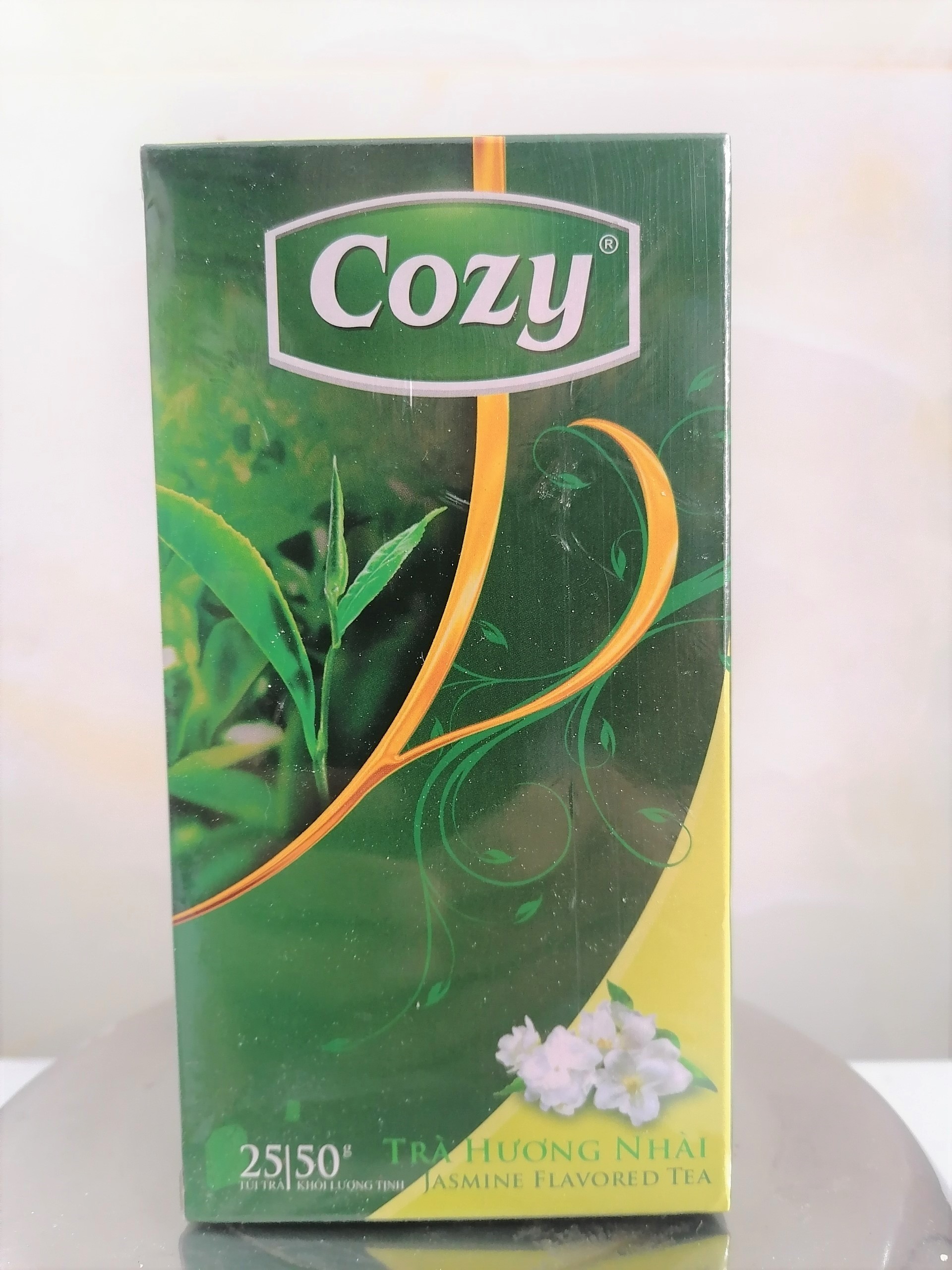 Trà hương nhài túi lọc cozy jasmine flavored tea