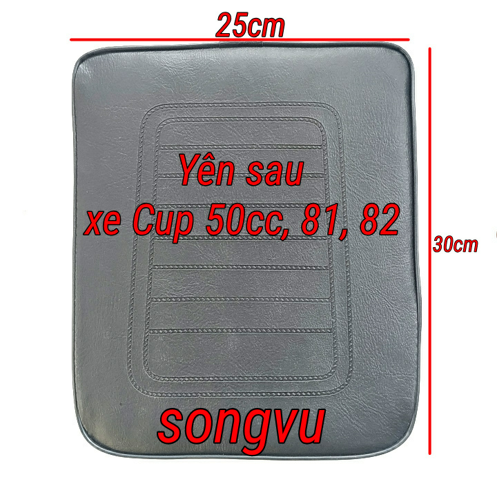 Yên sau xe Cup 50cc, 81, 82