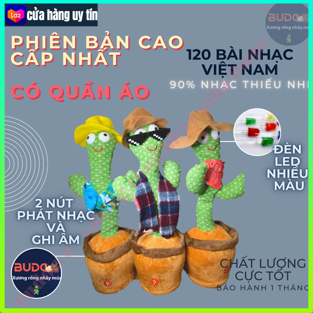 Cây Xương Rồng Nhảy Múa Hát Tiếng Việt