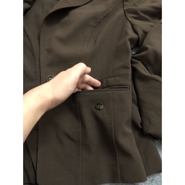 vest màu nâu tây xuất dư