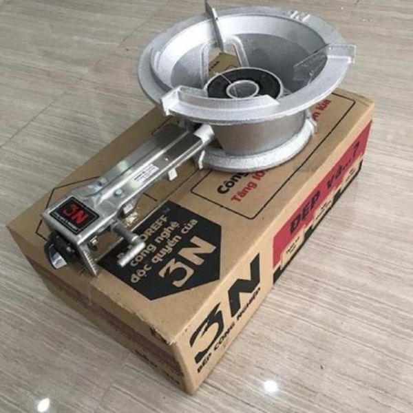 Bếp ga công nghiệp 3N kèm van dây