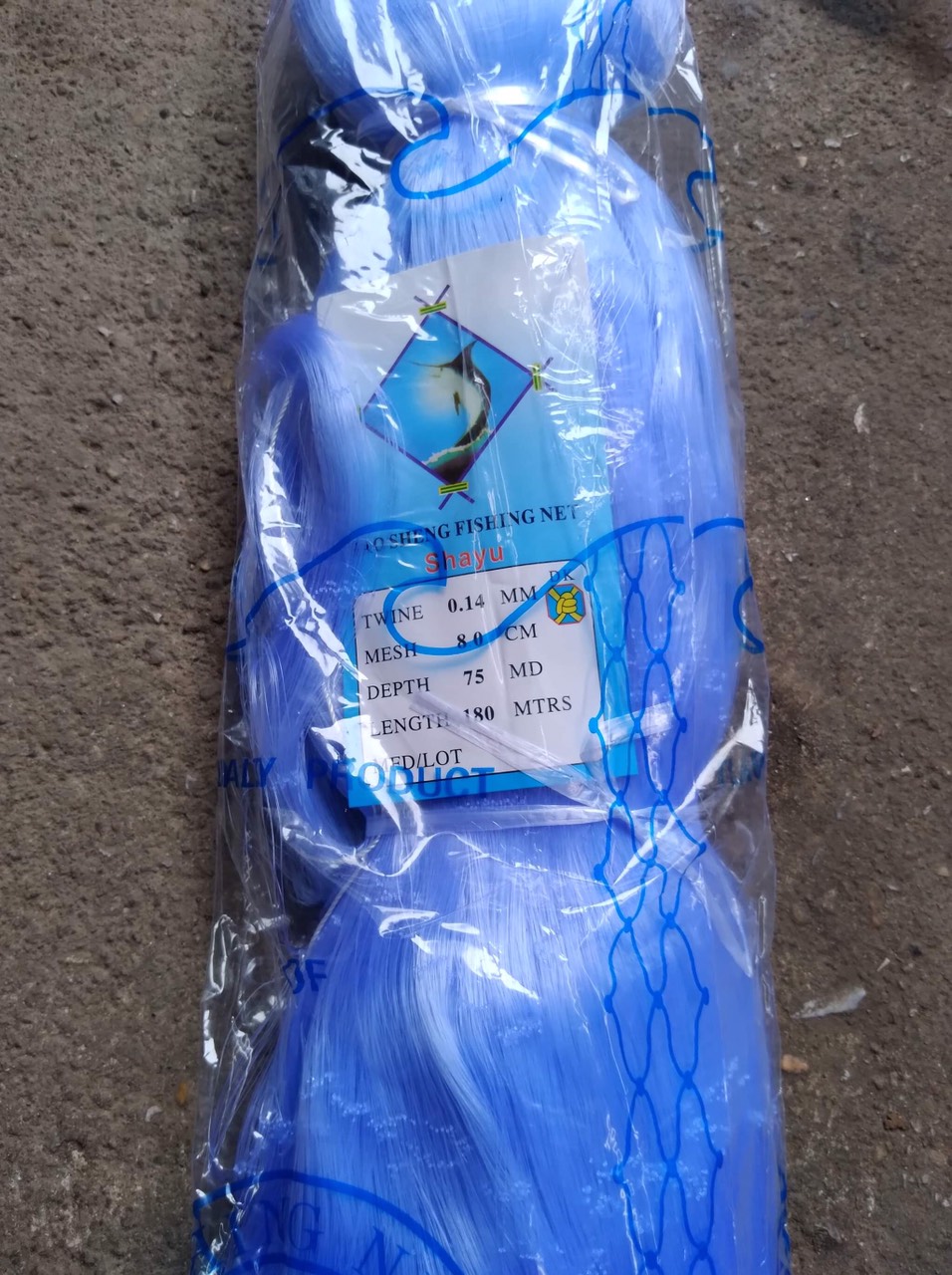 Ruột lưới bắt cá cước nhỏ loại tuỳ chọn kích cỡ - ruột lưới mắt 8cm