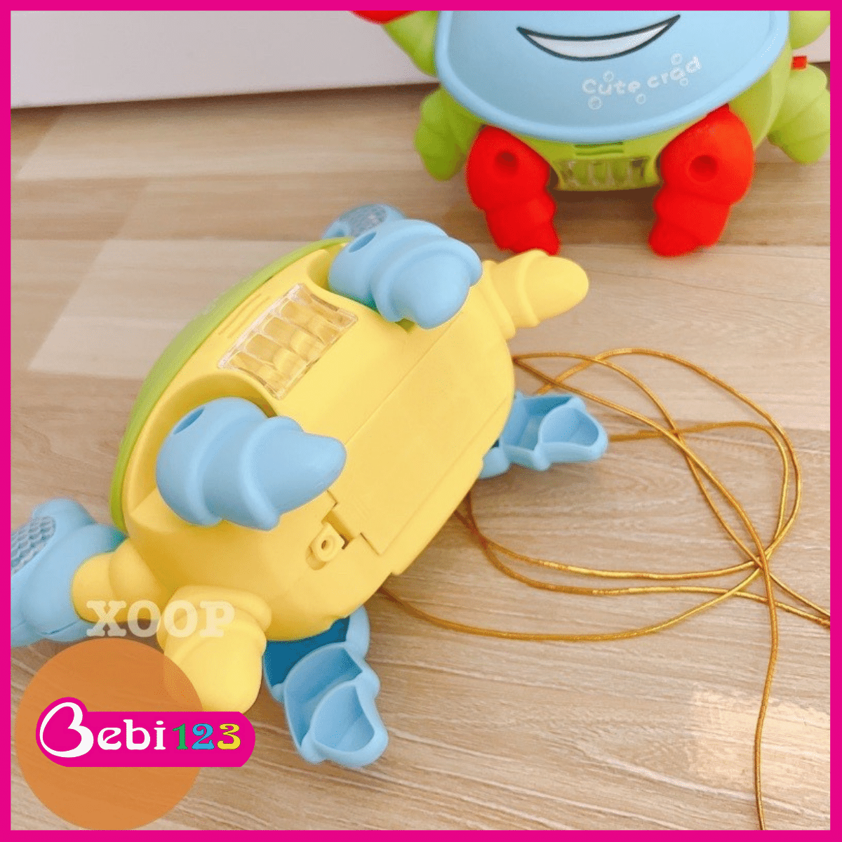Đồ chơi CUA chạy PIN phát nhạc có đèn cho bé