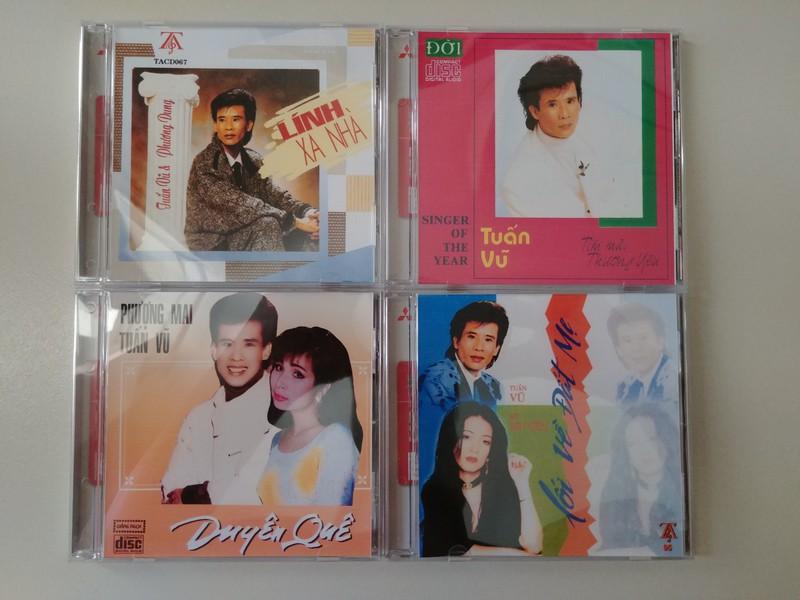 [HCM]Combo 4 CD Tuấn Vũ