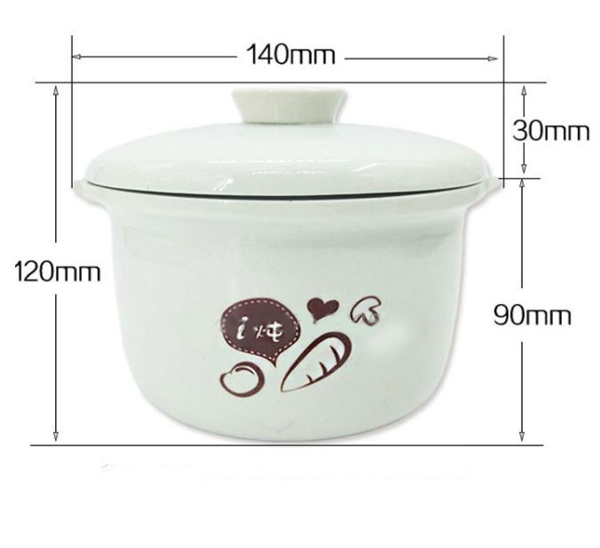 NỒI NINH HẦM CÁCH THỦY NẤU CHÁO BEAR DDZ-B08C1