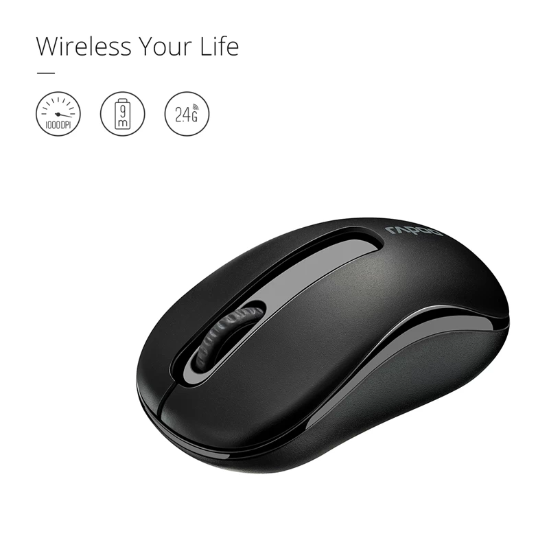 Chuột không dây Rapoo M219 Silent - Chính hãng