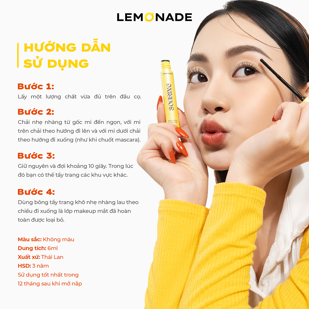 [QT]  Tẩy trang mi sạch dịu Soaring Mascara Remover 6ml