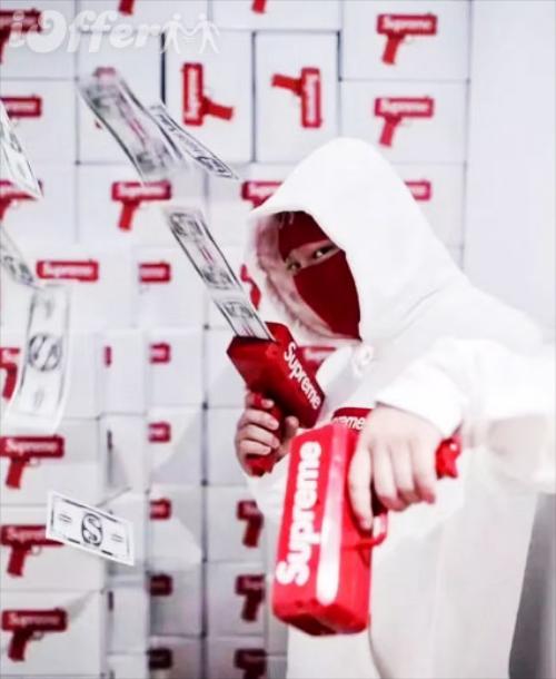 [HÀNG MỚI ]Đồ chơi bắn tiền Supreme (kèm 1 sấp tiền giấy) - Đồ chơi bắn tiền Supreme, bắn đấu dính đó, UY tín Chỉ Có Tại SHOP NOW 4.0