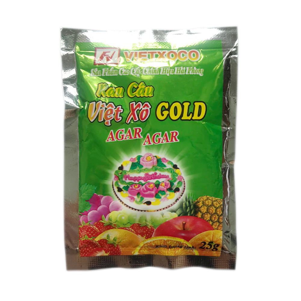 Bột rau câu Agar Việt Xô 25g