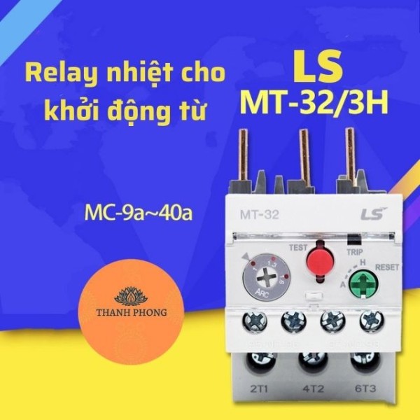 Bảng giá Rơ Le Nhiệt Cho Khởi Động Từ MT-32 Relay Nhiệt dành cho khởi động từ MC
