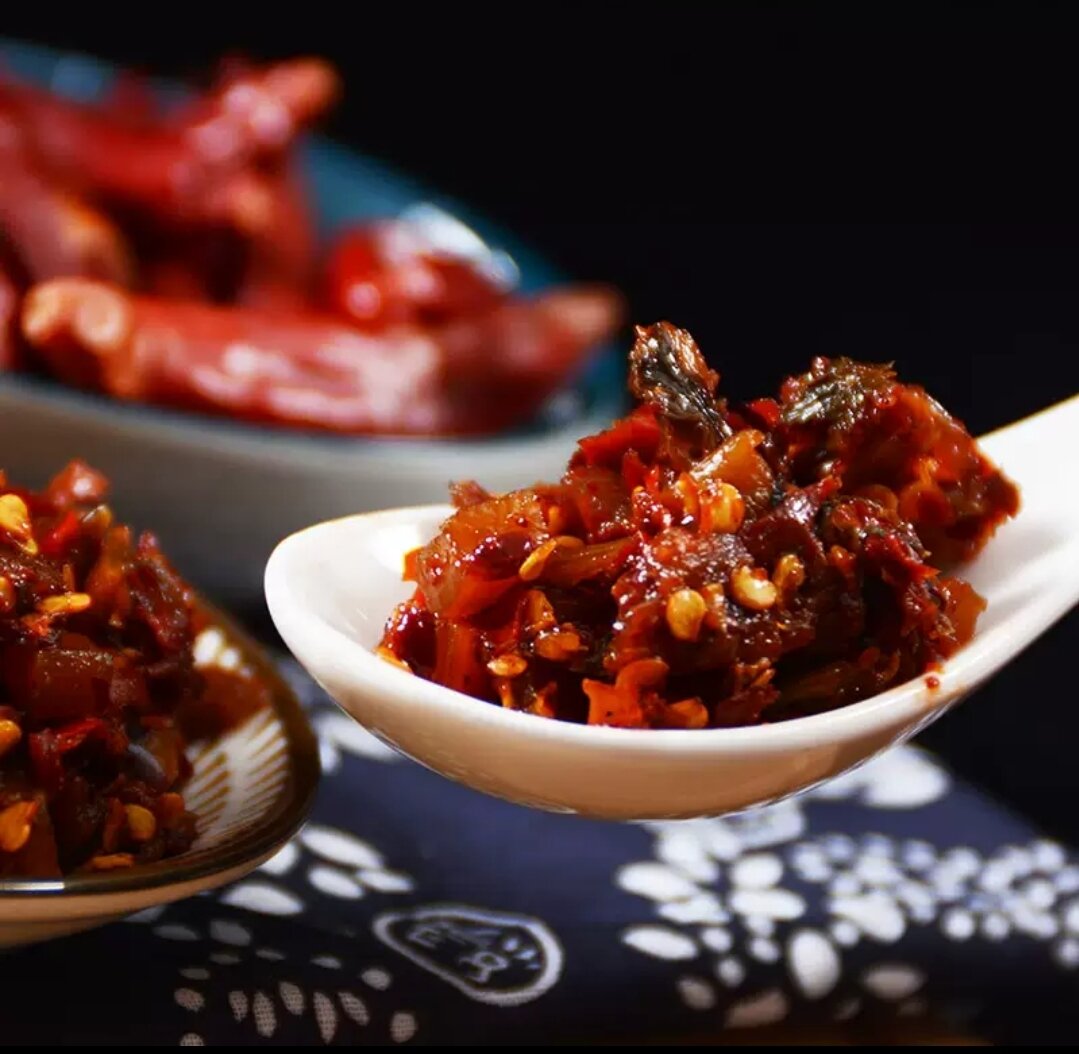 cải muối thơm cay laoganma