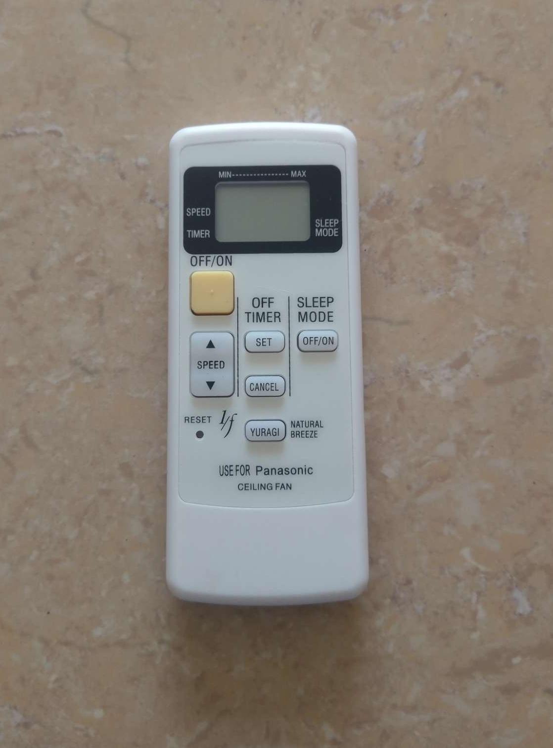 Điều khiển quạt trần Panasonic (5 cánh)