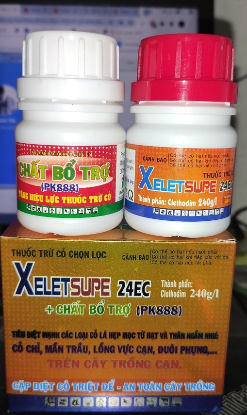 Thuốc diệt cỏ chọn lọc xelet 24ec (bộ 2 chaix50ml)
