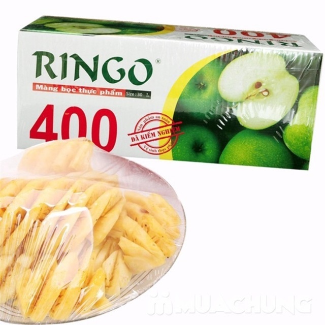 Màng Bọc Thực Phẩm Ringo 400 Giúp Bảo Quản Thực Thẩm