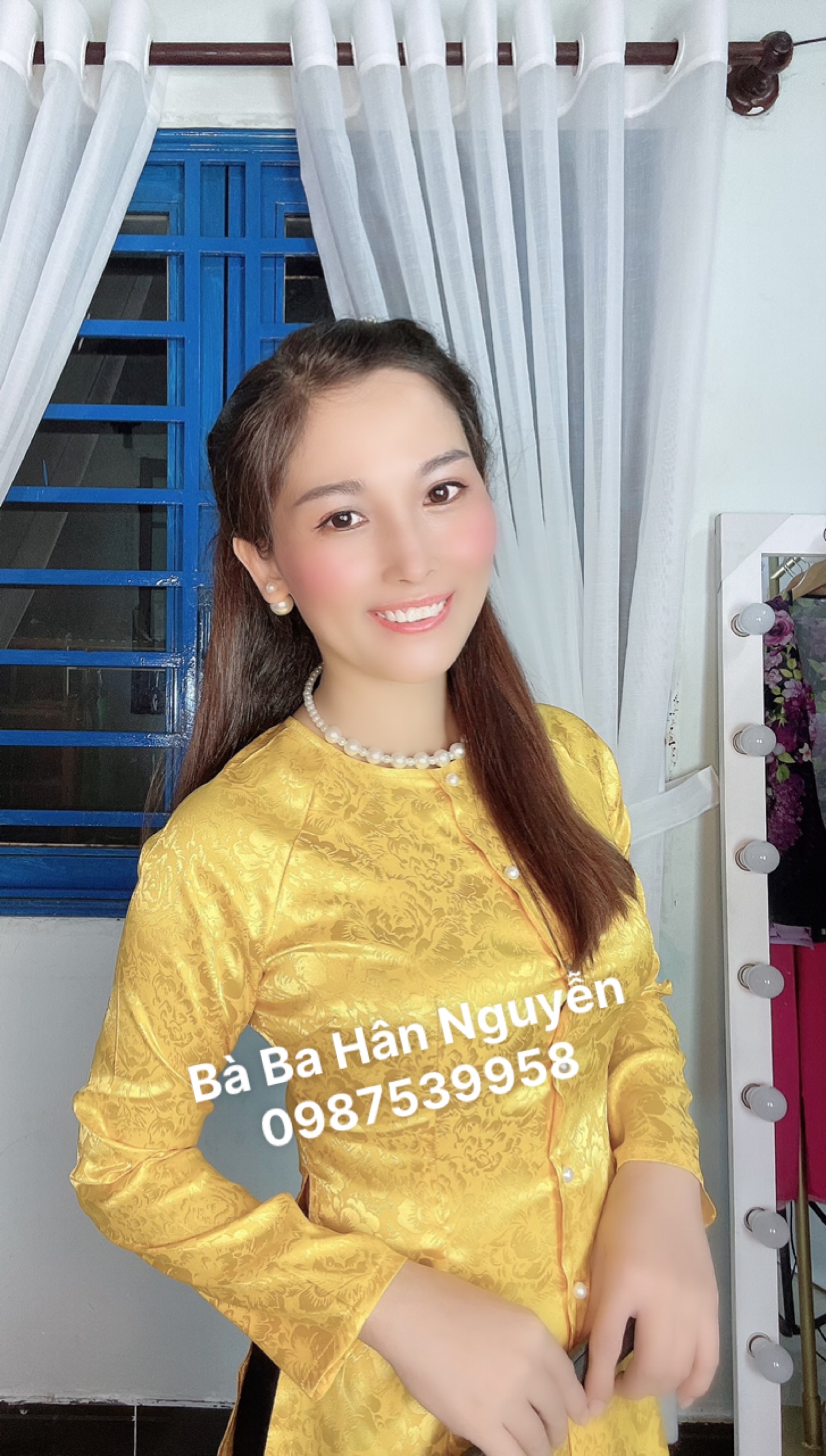 ÁO BÀ BA GẤM (KÈM QUẦN)