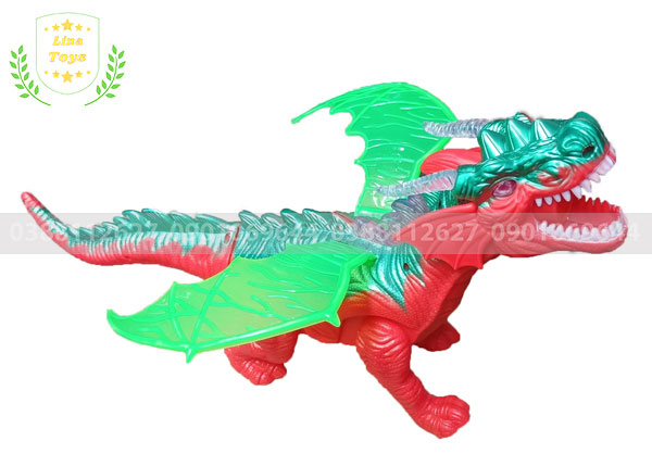 Đồ chơi khủng long nhựa đẻ trứng