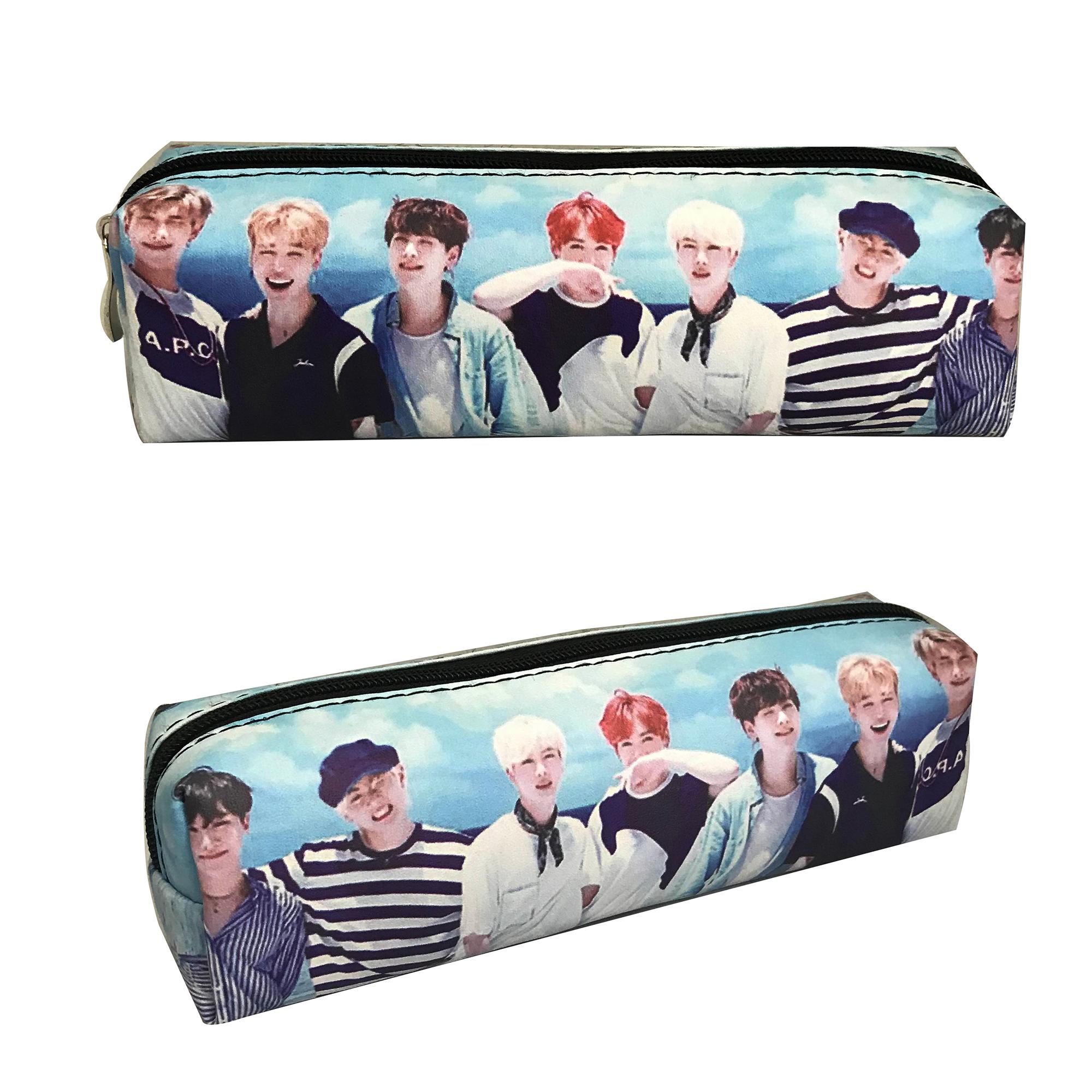 [HCM]Hộp bút bóp viết BTS giá rẻ