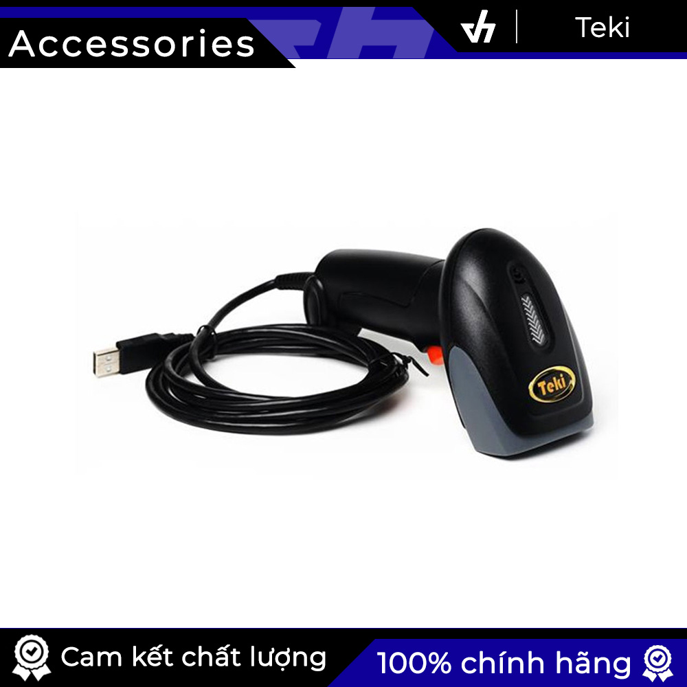 [HCM]Máy quét mã vạch Teki TK10 - 1D - Có dây