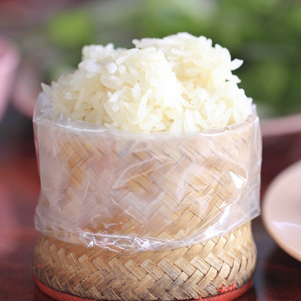 Bộ típ tre đựng xôi Lào Thái Lan กระติ๊บใส่ข้าวเหนียว