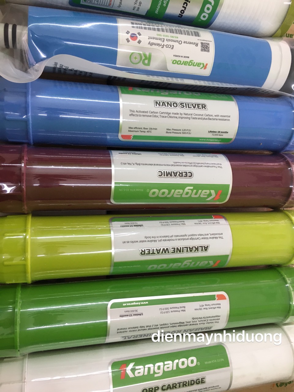 Lõi số 9 ORP kangaroo (Tặng cút nối nhanh 2 đầu lõi lọc)