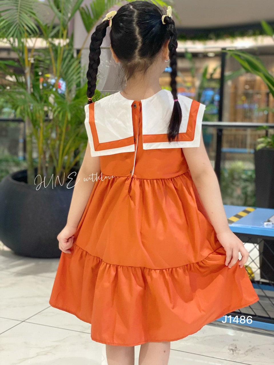 [NEW ARRIVAL] ĐẦM BÉ GÁI PHỐI BẢNG DỄ THƯƠNG