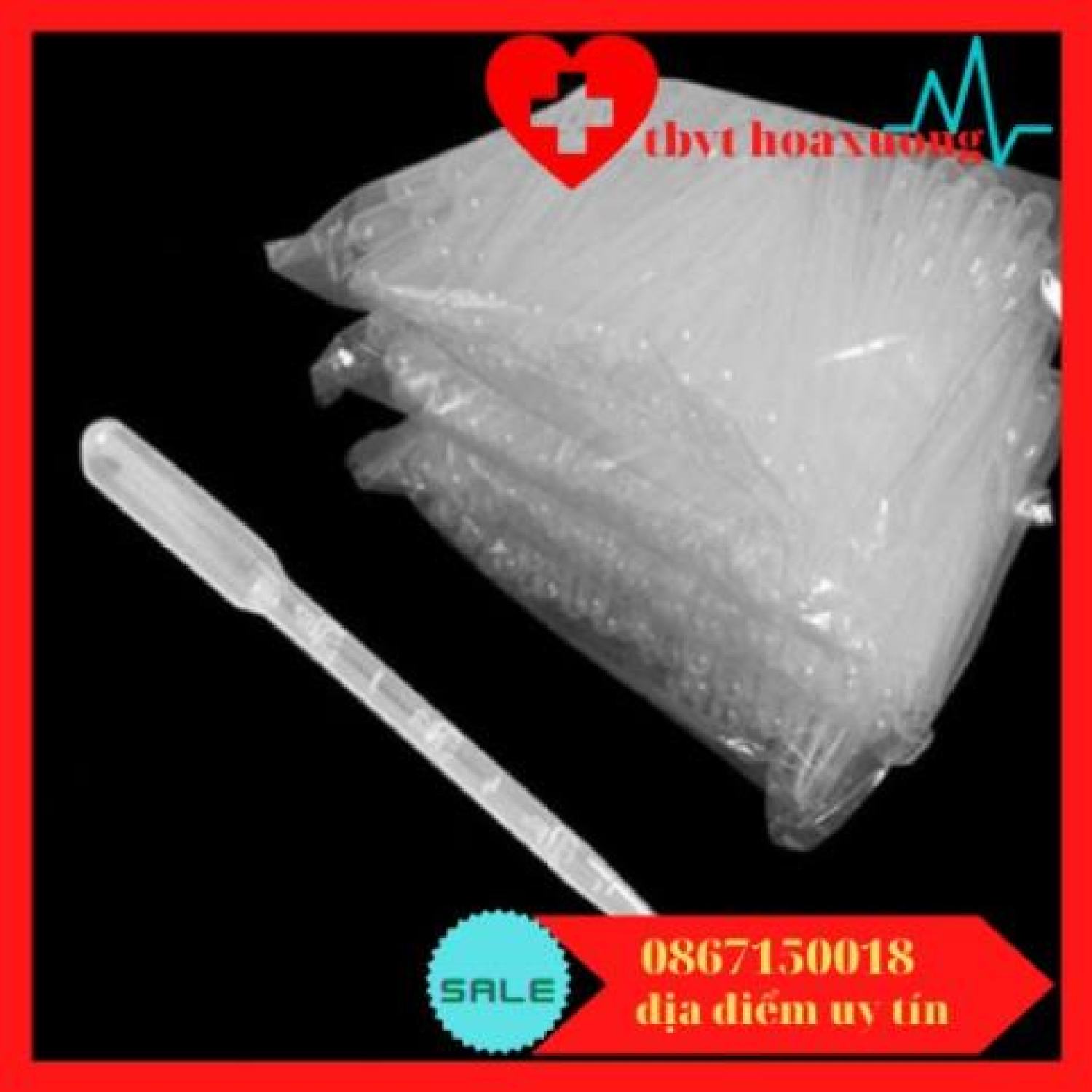 Pipet nhựa 3ml - pipet 3ml hút dung dịch túi 500 ống