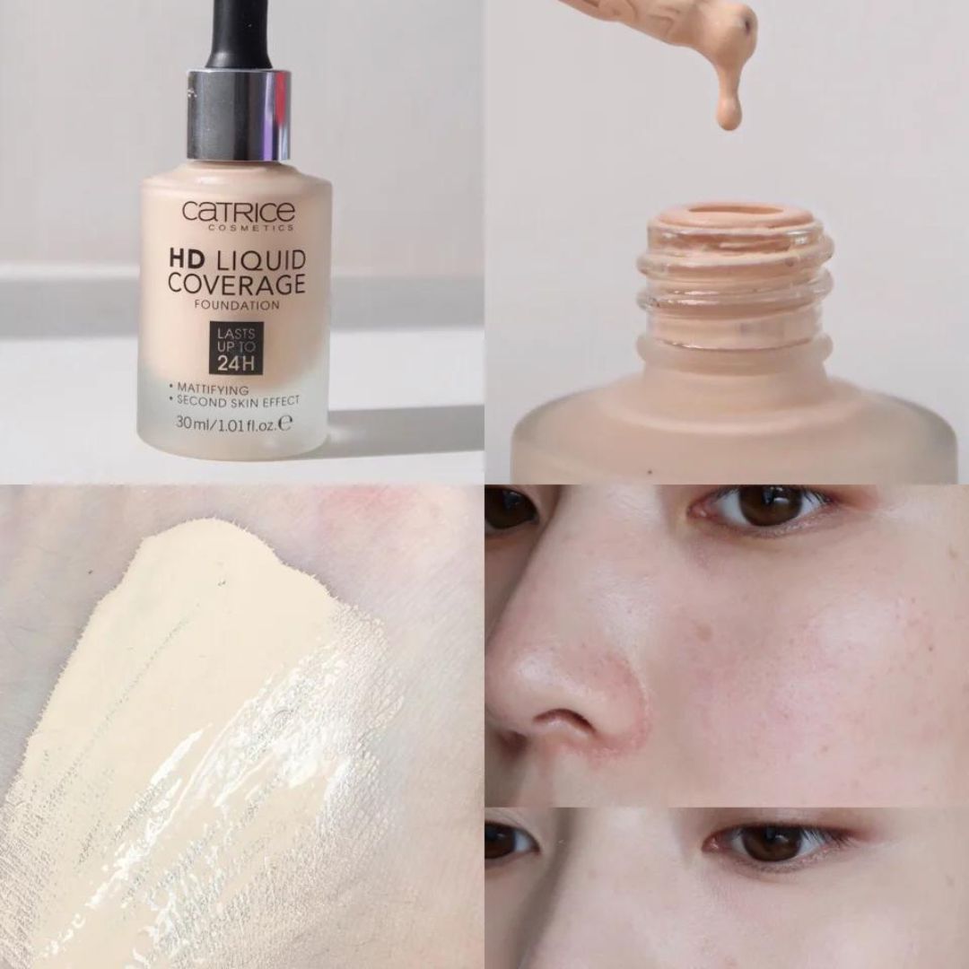 Kem nền Catrice HD Liquid Coverage Foundation 30ml