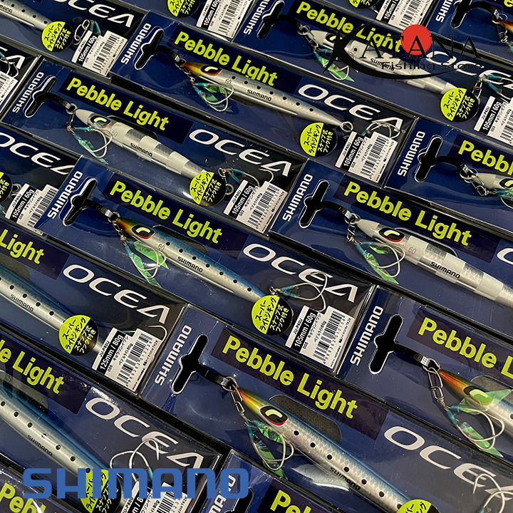 Mồi Câu Jig Shimano Pebble Light - 60g 80g