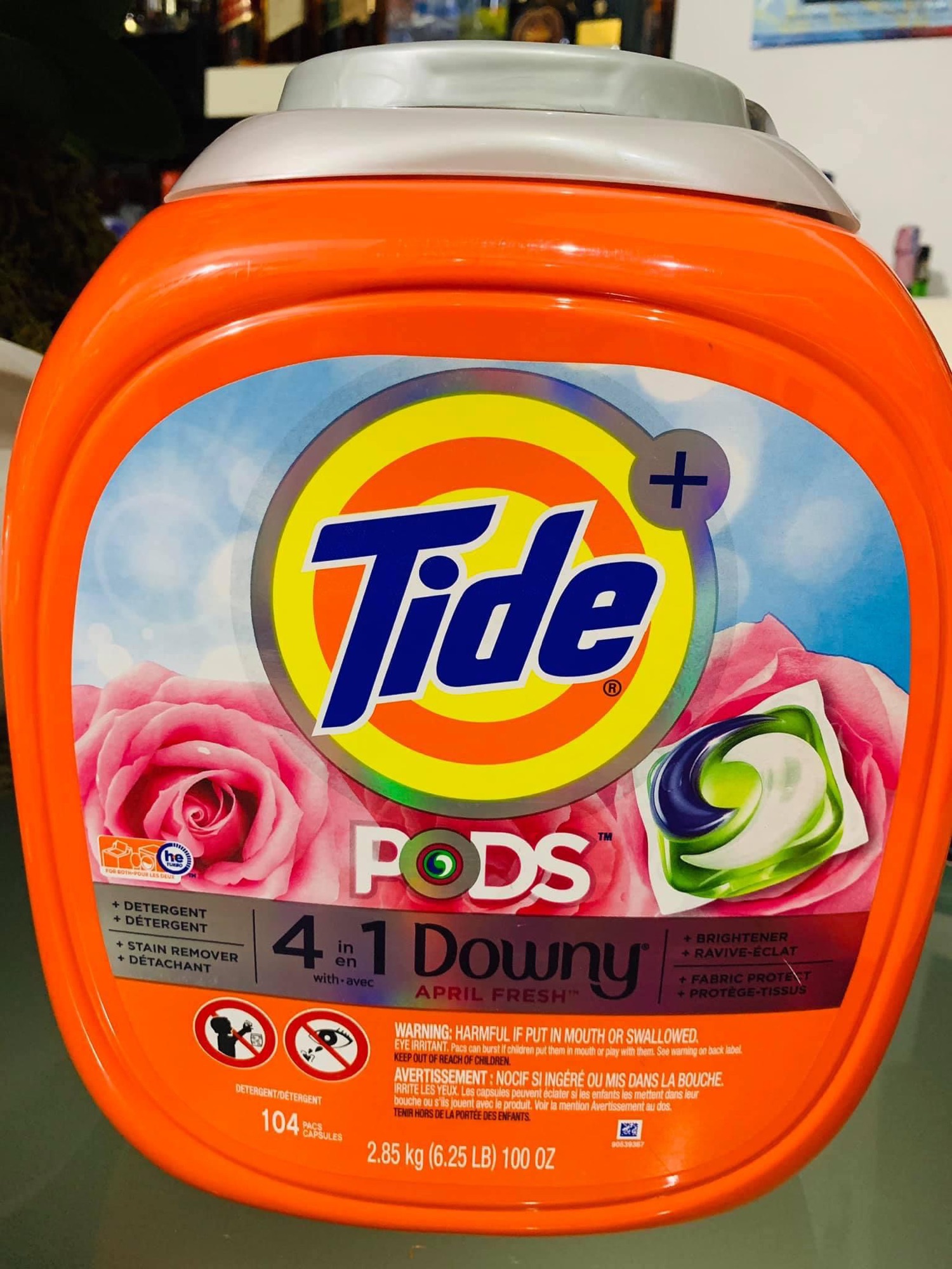 Viên giặt Tide 4in1 104 viên - Mỹ