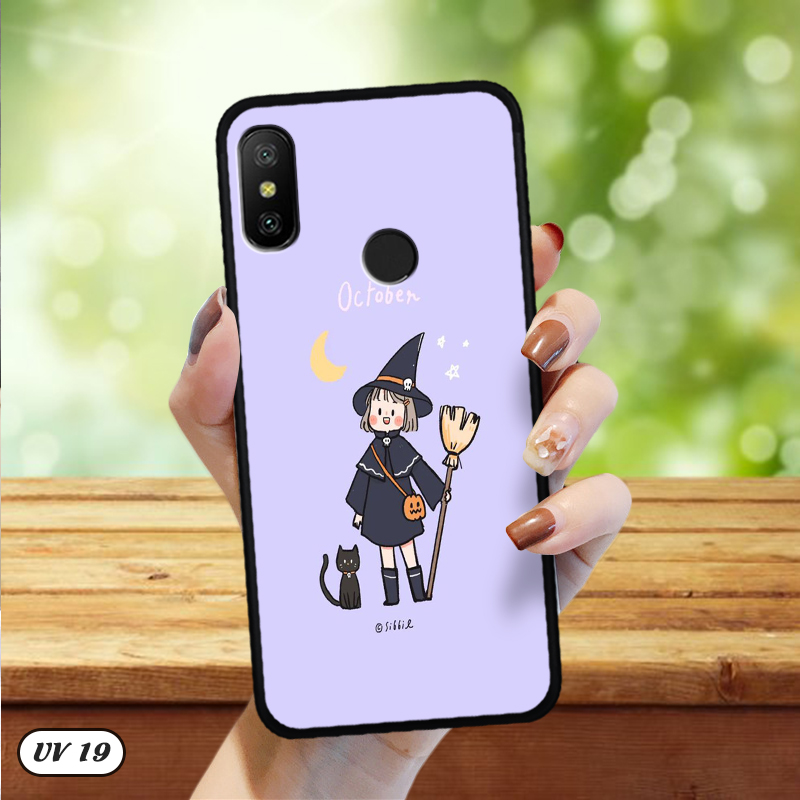 Ốp Xiaomi Mi A2 LITE lưng nhám -ngộ nghĩnh