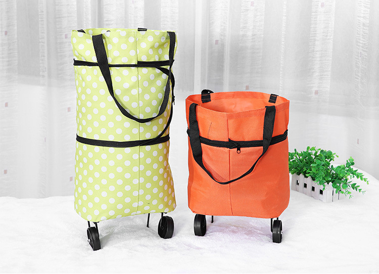 Túi đựng đồ khi đi mua sắm có bánh xe cực đẹp