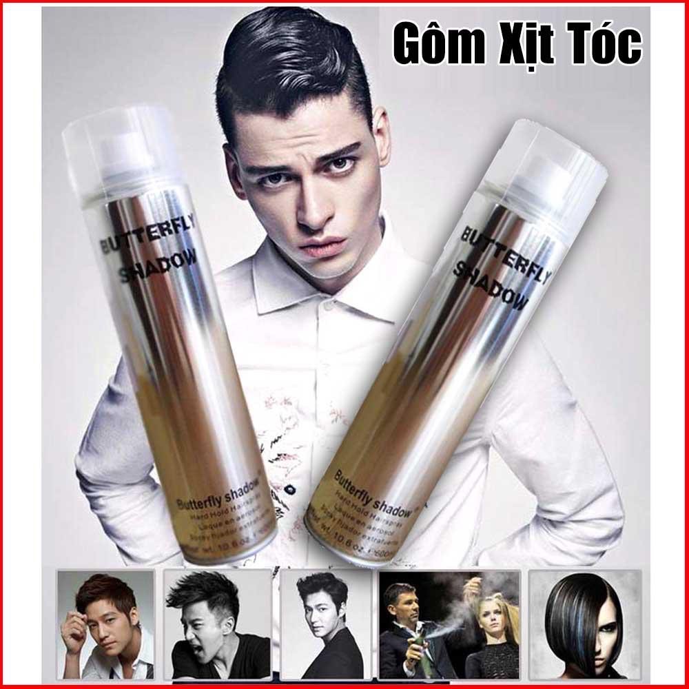 [HCM]Combo Gôm xịt tạo kiểu tóc Butterfly Shadow ( Chai 150ml+ 600ml)