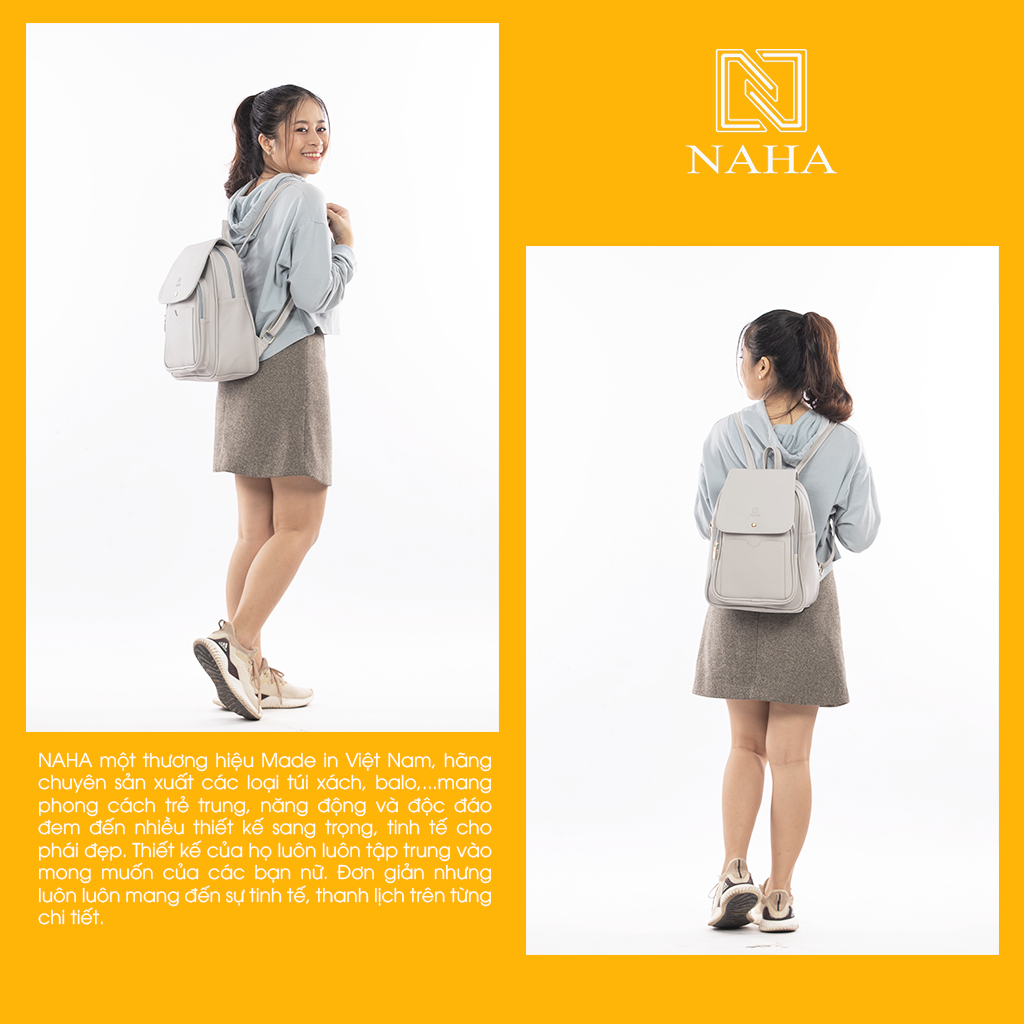Balo Nữ Mini Thời Trang NAHA BL04 - Bảo Hành 12 Tháng