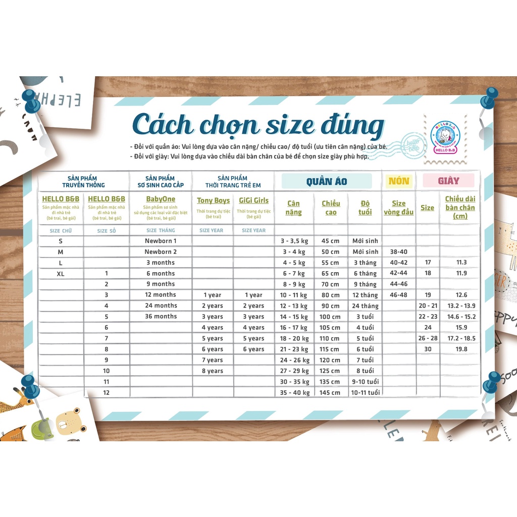 ÁO TAY DÀI TRẮNG CHO BÉ HELLO B&B (thun cotton 100%)