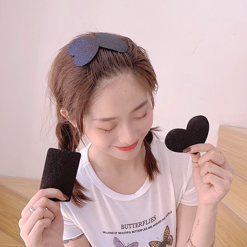 Miếng Dán tóc tự dính set 2 miếng dán tóc trang điểm - Trâm Bella