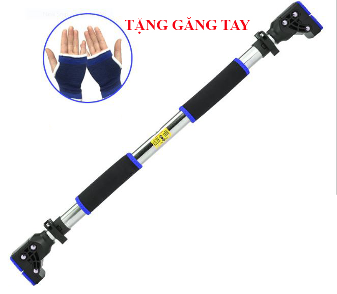[Lấy mã giảm thêm 30%]Xà Đơn Treo Tường 2021 Chốt Chống Xoay (KT 73-105cm ) Chịu Lực 300kg + Tặng Kèm Găng Tay Tập Xà