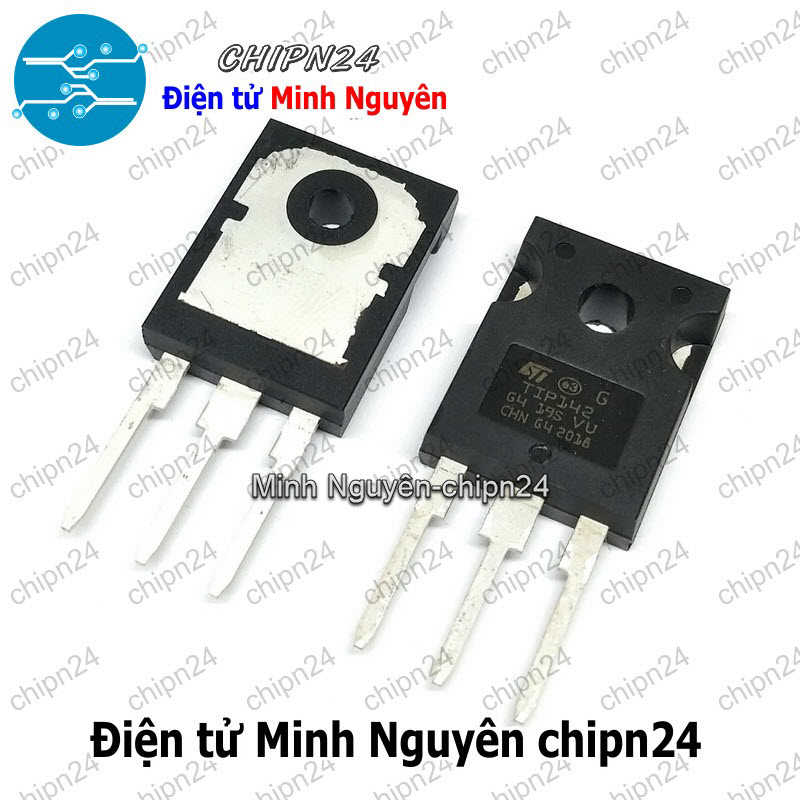 [1 con] (KT2) Transistor TIP142 TO-247 NPN 10A 100V (TIP 142) - HH006924
