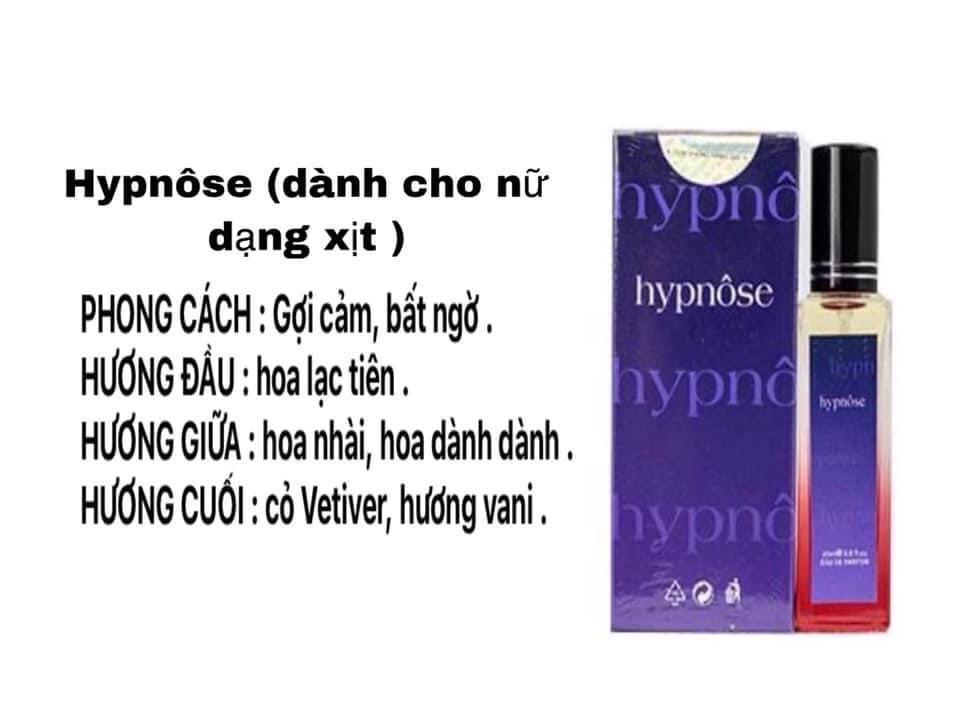 Nước hoa mini Pháp Hparfum HYPNOSE Nữ dạng xịt 25ml
