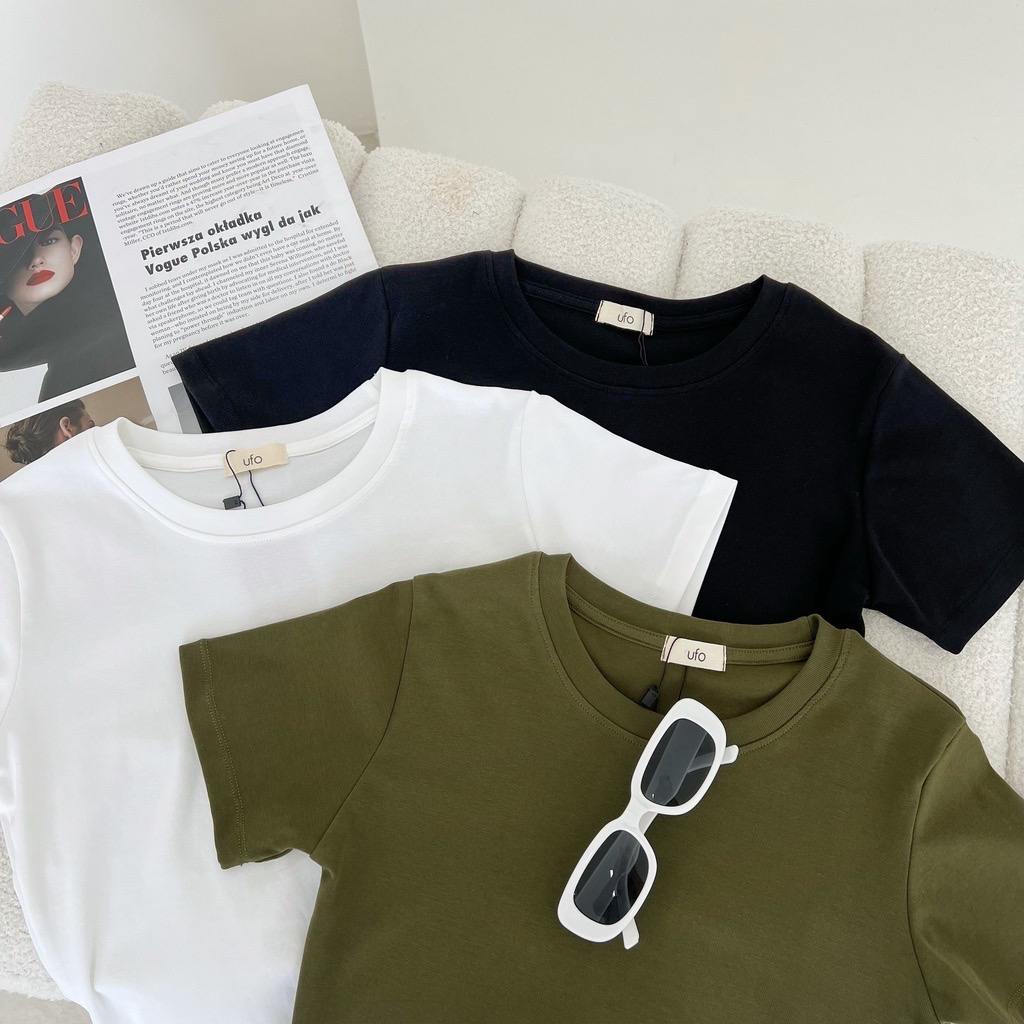 [Nhập LAZLOOK99 GIẢM 100K/500K] [Hoàn tiền 20%] Áo croptop chất borib co giãn tốt freesize - Borib Croptop - by ufo.thebasic