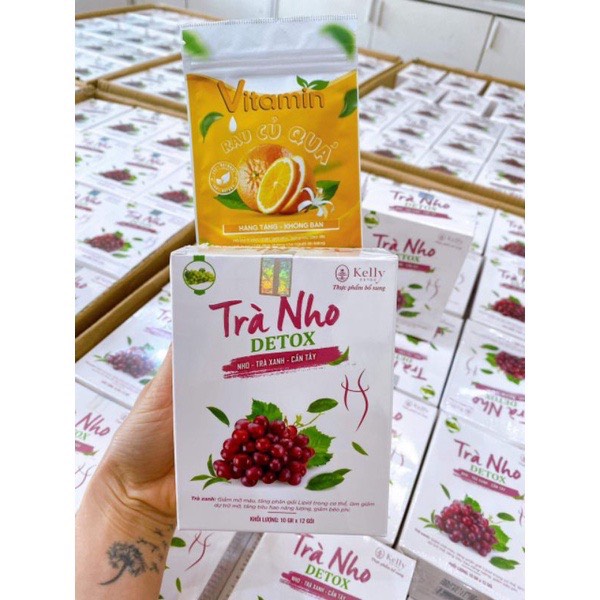 TRÀ NHO GIẢM CÂN KELLY DETOX