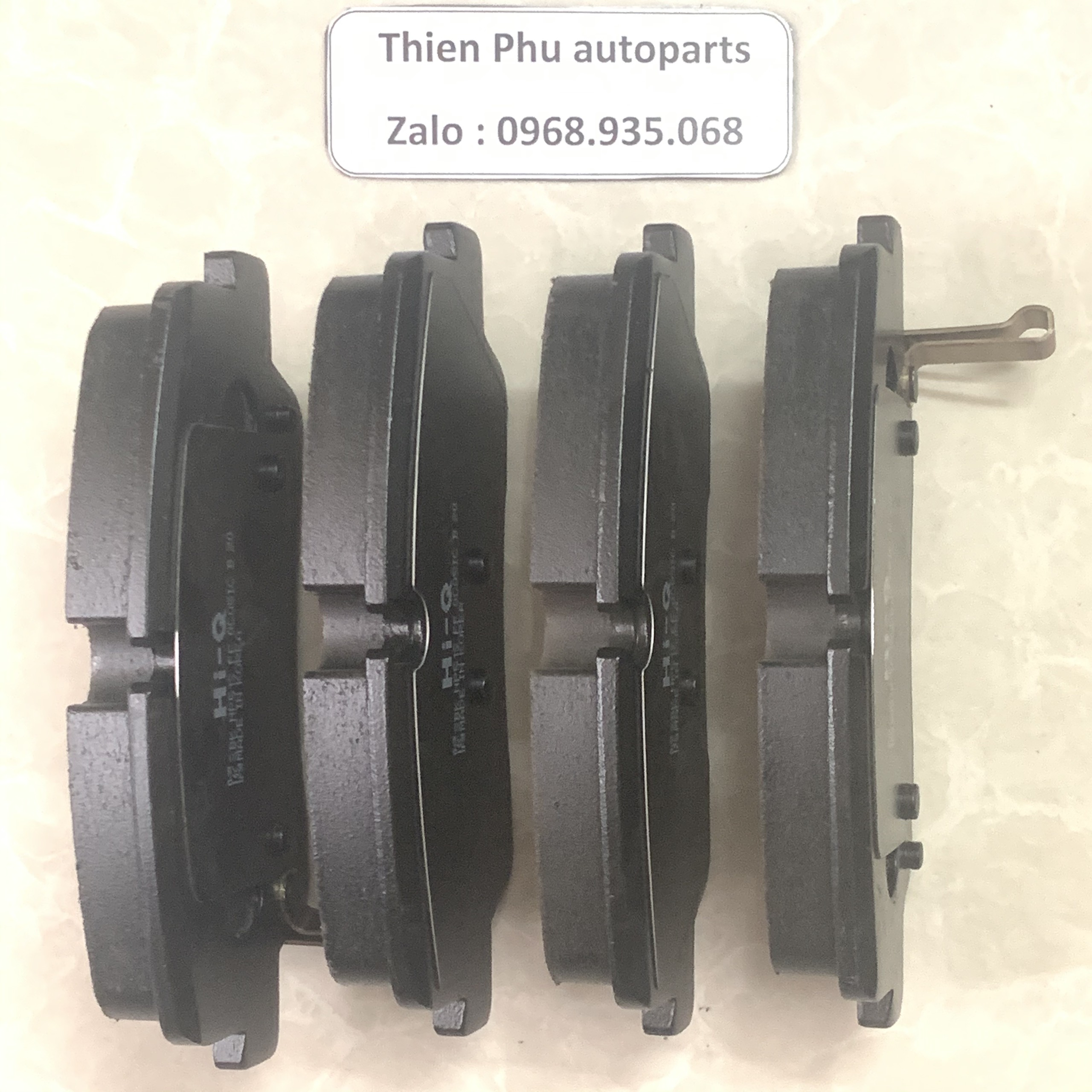 BỐ THẮNG / MÁ PHANH SOLATI SAU H350 (OEM : 5830159A00 + 5830159A10)