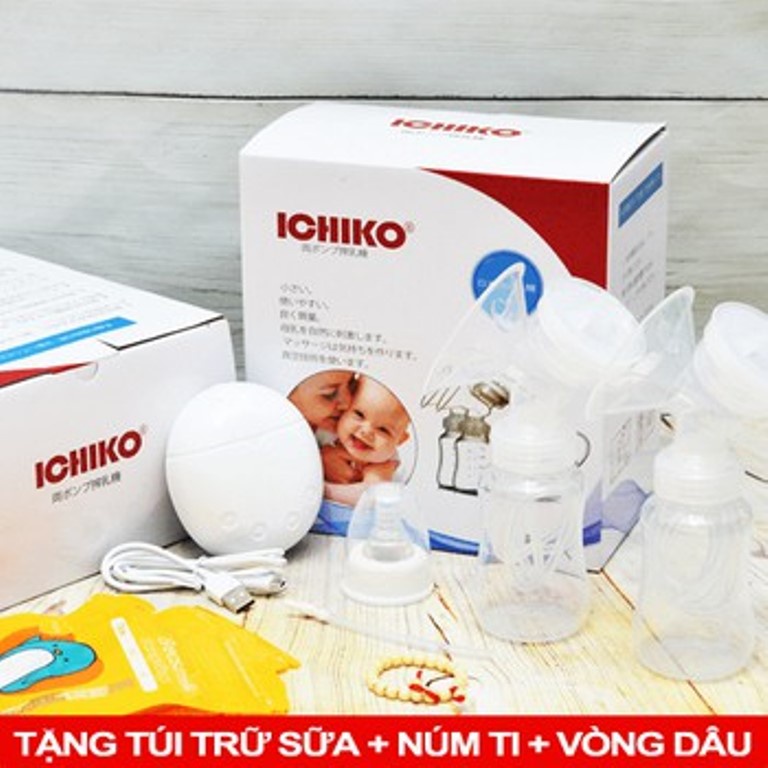 Van chân không máy hút sữa điện đôi Ichiko HOT