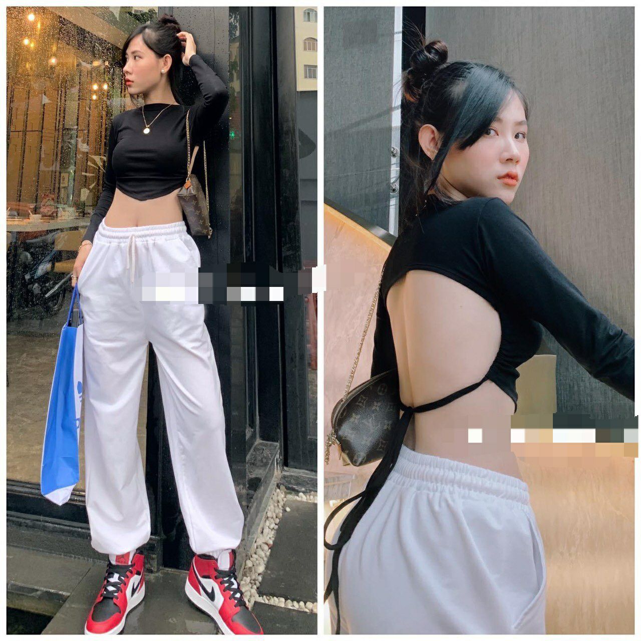 ÁO KIỂU HỞ LƯNG CỘT DÂY FORM DƯỚI 50 KG
